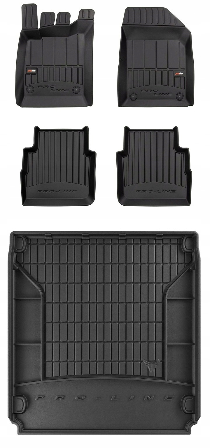 Set 3D gumové rohože Opel Vectra C Kombi 2003-2008