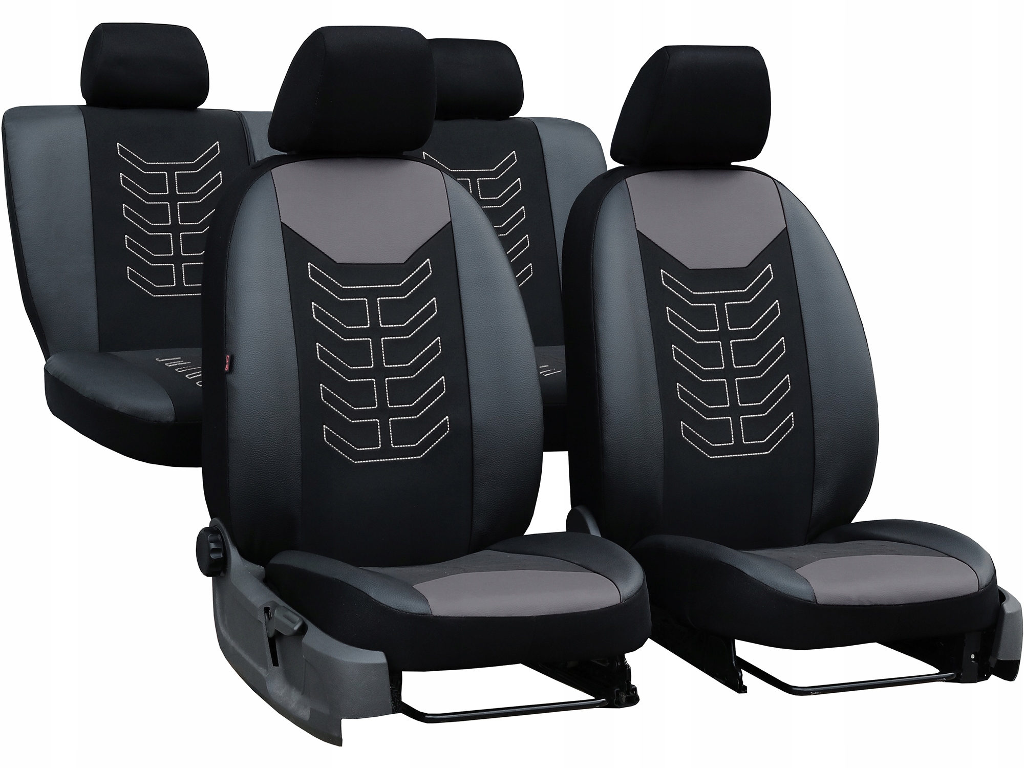 GRUBE POKROWCE Z HAFTEM NA FOTELE SAMOCHODOWE do Chevrolet Cruze Producent Pok-ter