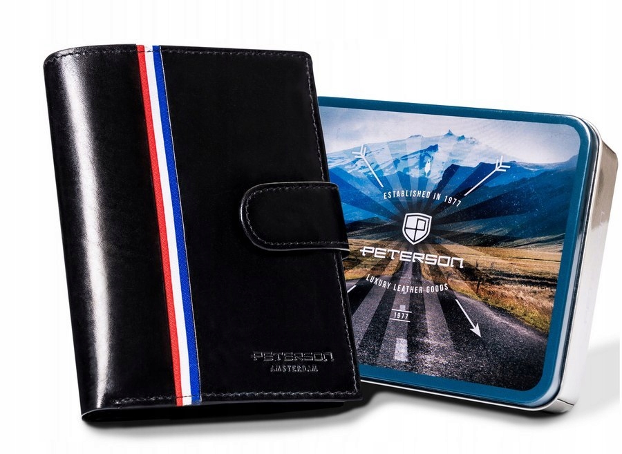 Velká pánská peněženka s zapínáním na zip Lumarko