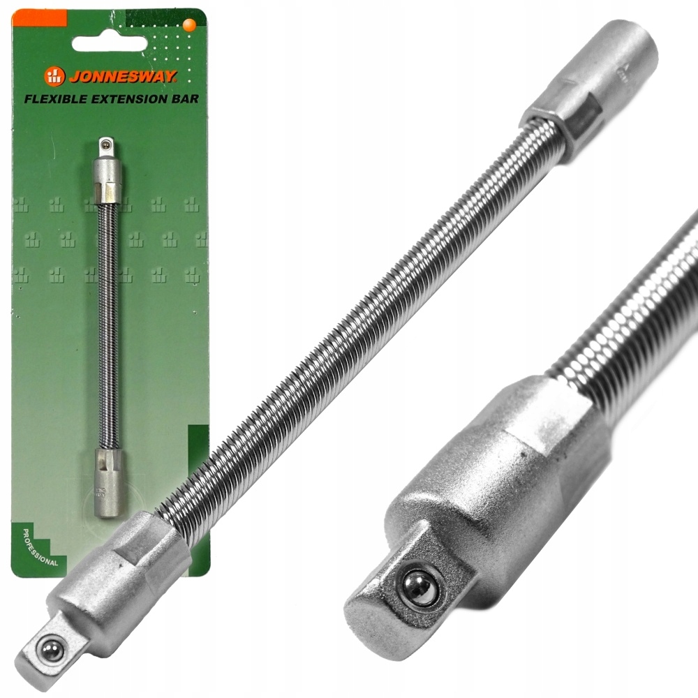 

Przedłużka Elastyczna Giętka 1/4'' 150mm Cr-v