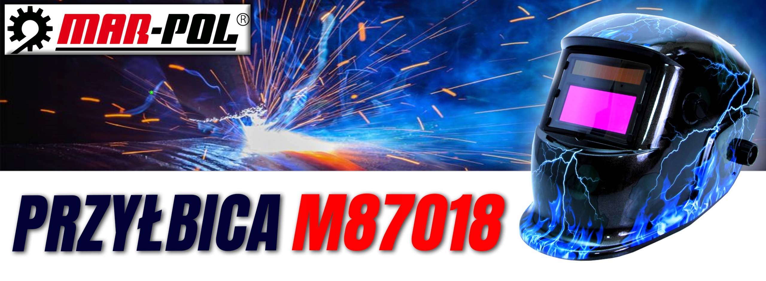 PRZYŁBICA DO SPAWANIA MASKA MARPOL M87018 AUTO Informacje dodatkowe możliwość szlifowania regulacja czułości regulacja opóźnienia