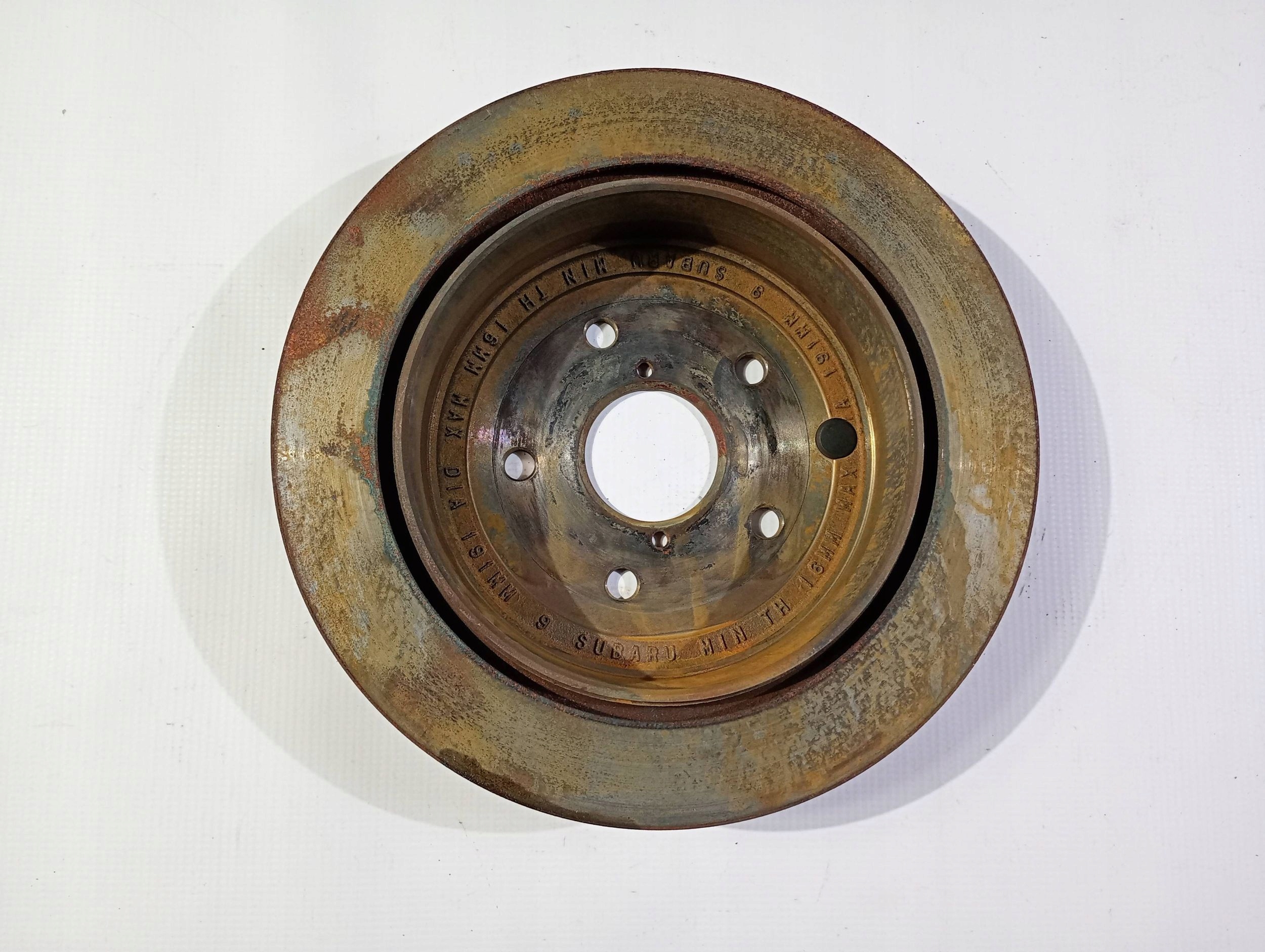 disc brake rear part rear Subaru WRX VB II 2022