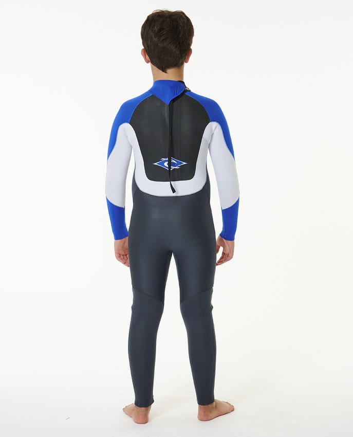 Dětská plavecká pěna Rip Curl Omega 3/2 mm Back Zip modrá