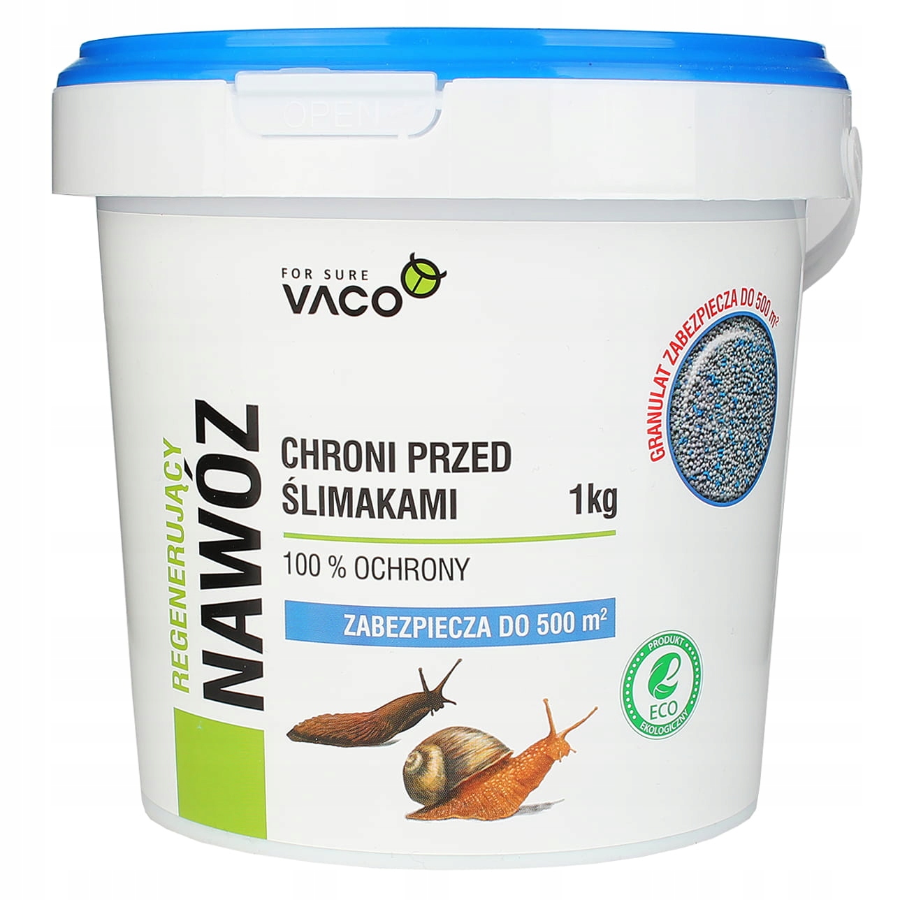 

Eco Nawóz Granulat Chroniący Przed Ślimakami 1KG