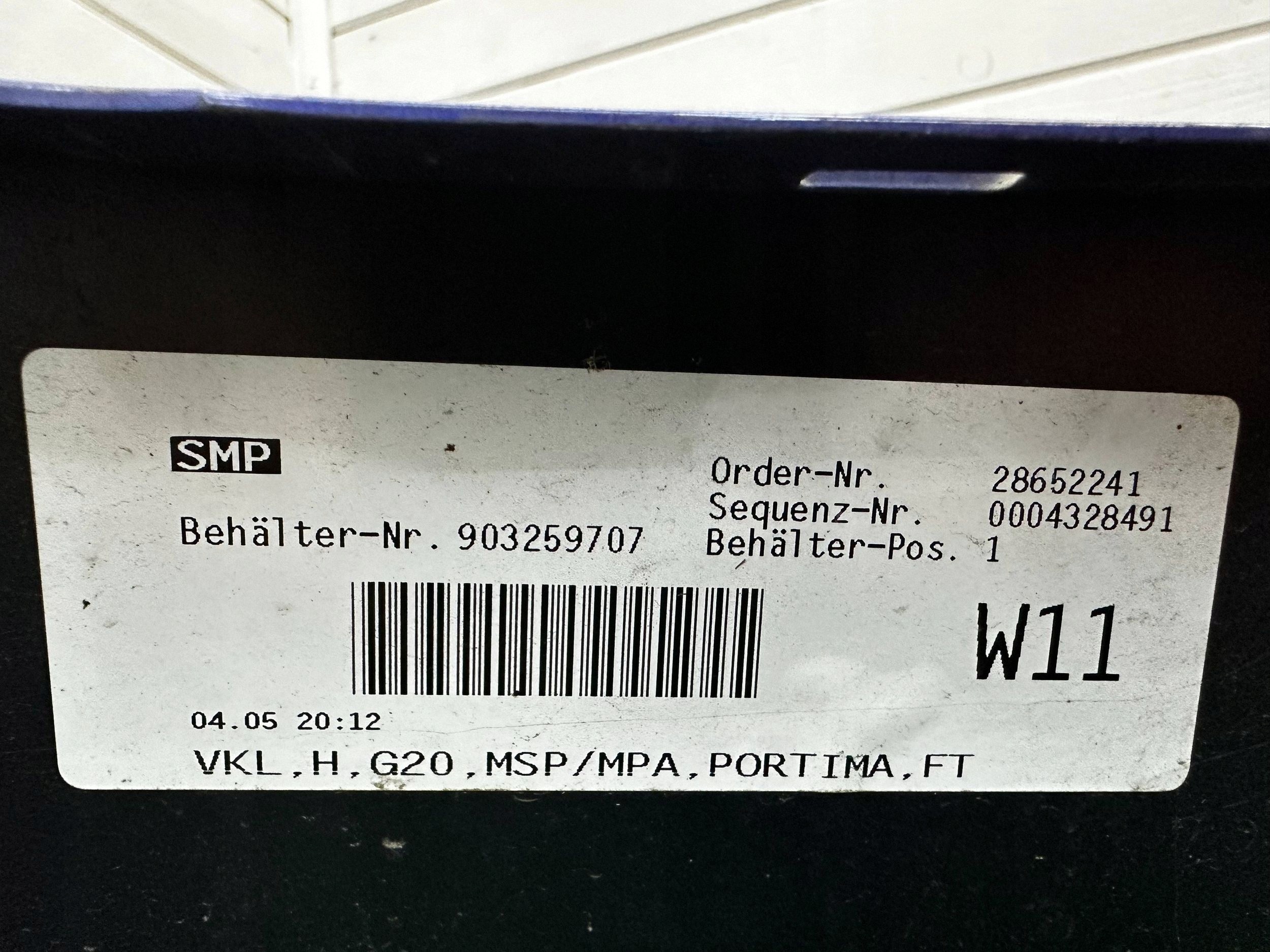 bumper rear rear part BMW 3 G20 M PAKIET