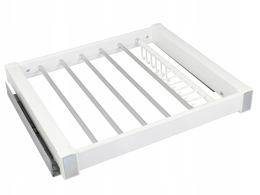 Starax Zásuvka S Vešiakom Na Nohavice A Kravaty Biela Providnice Blum 60