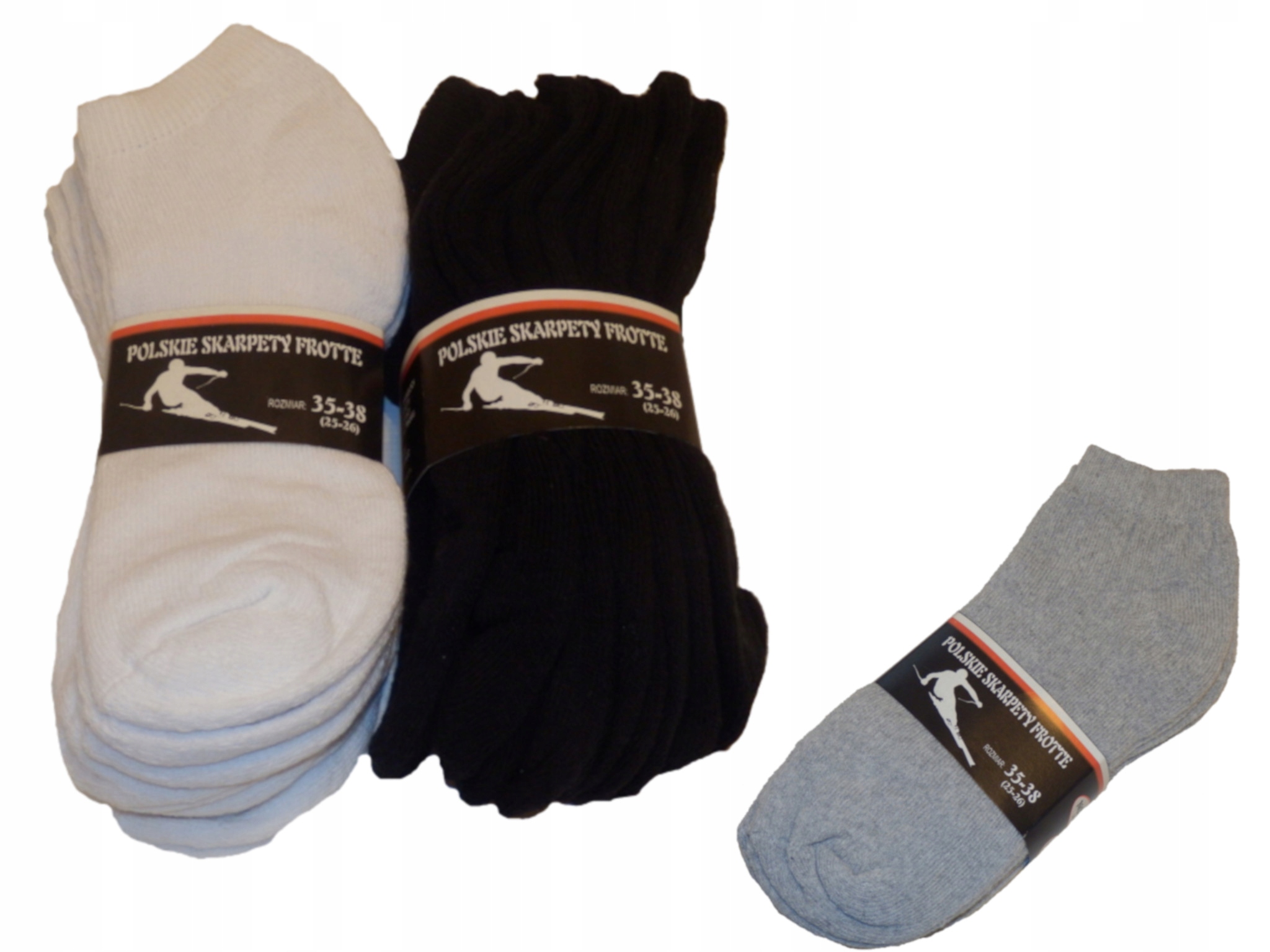 

Skarpety stopki frotowe frota 35-38 Pakiet 15par