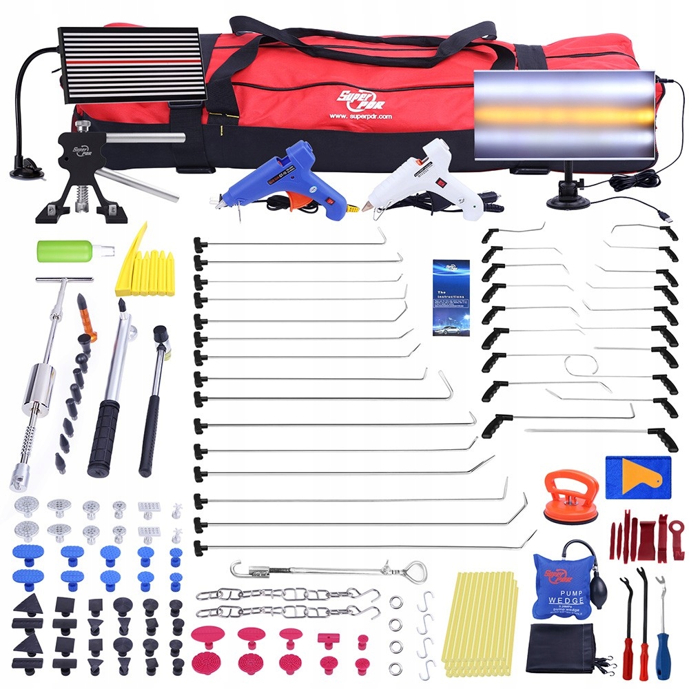 PDR Kit For Removing Dents Lamp Lance Woyo
