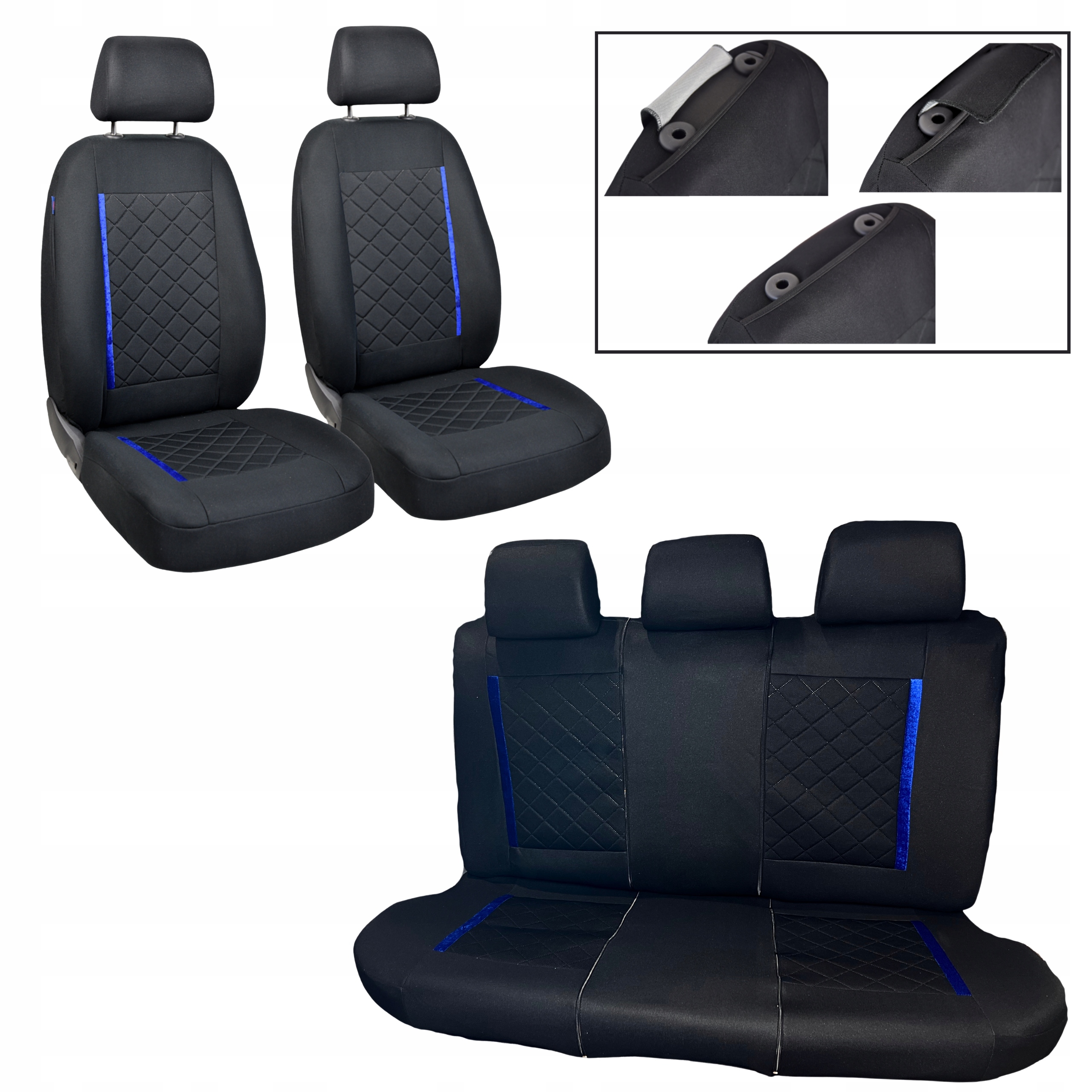Univerzální Potahy Komplet Pro Chrysler Pt Cruiser Octotextil