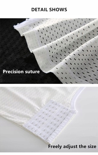 Trans Lesbian Binder Transgender Mesh Haleychan Wo Materiał dominujący poliester