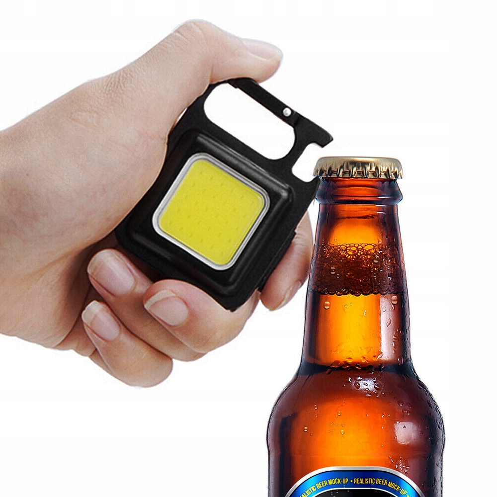 LAMPKA LED COB BRELOK OTWIERACZ MAGNES USB ALUM. Rodzaj miniaturowa