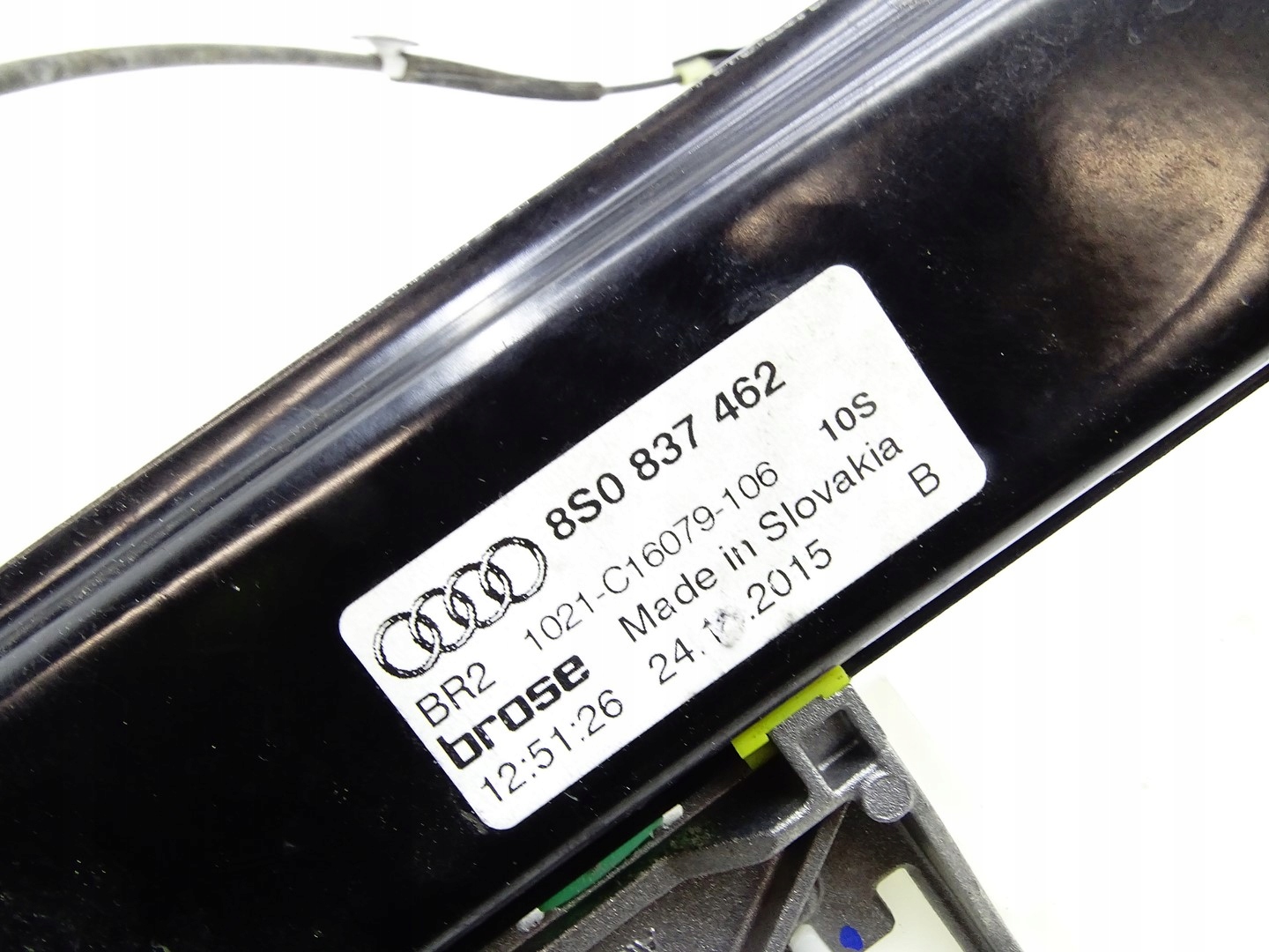 mechanism window regulator right front front AUDI TT 8S 14- 8S0837462