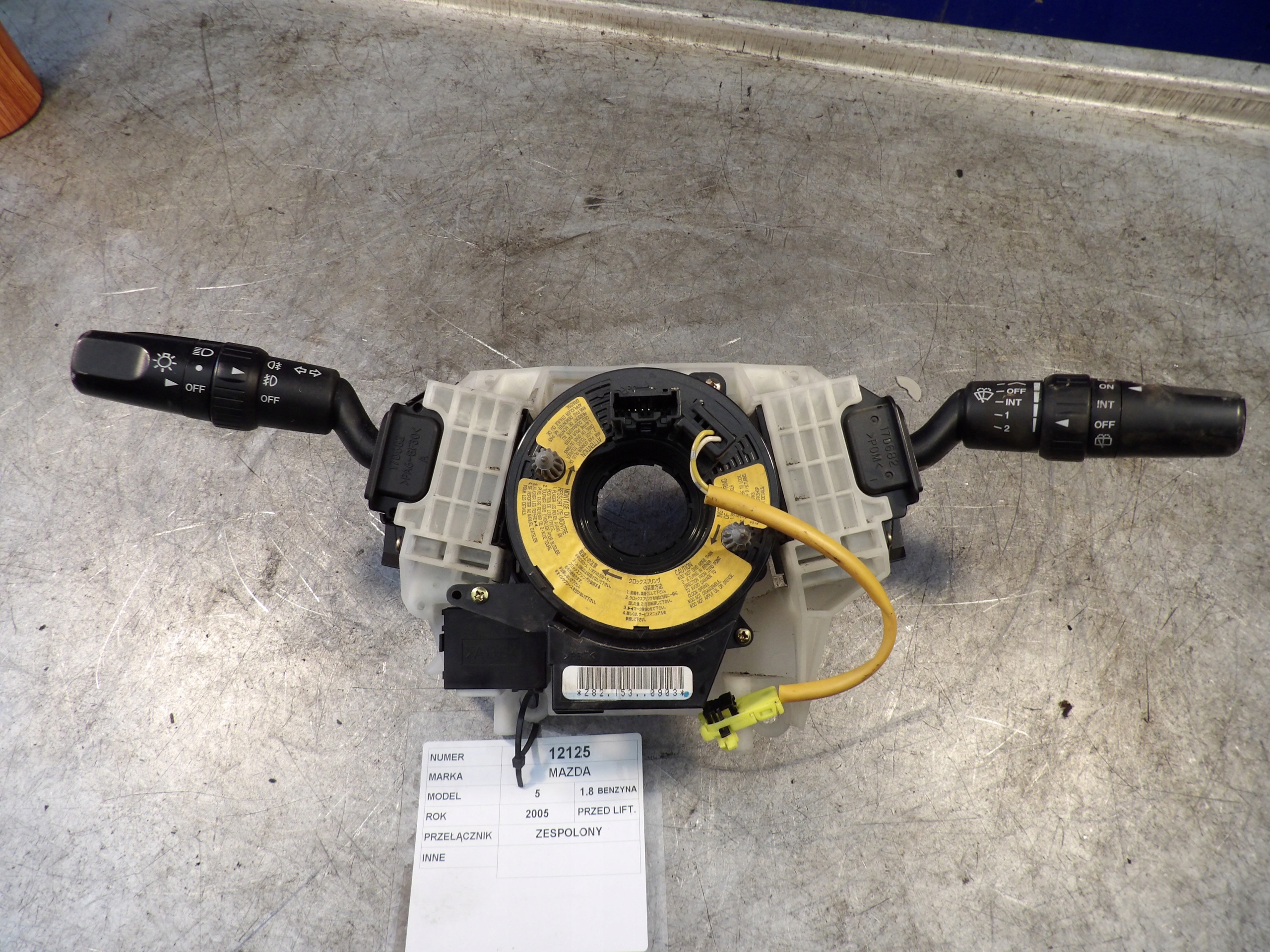 Mazda V 5 DEVIO LUCI TERGICRISTALLO TERGI 17D682