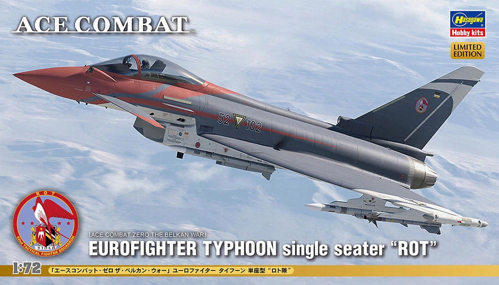 Ace Combat Zero The Belkan War Eurofighter Typhoon Jednomístný Rot 1:72