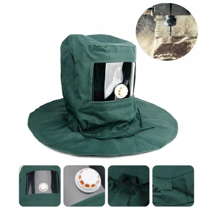 MASKA DO PIASKOWANIA PIASKARKA PIASKOWANIE OCHRONA HEŁM PRZYŁBICA EAN (GTIN) 5906058986523