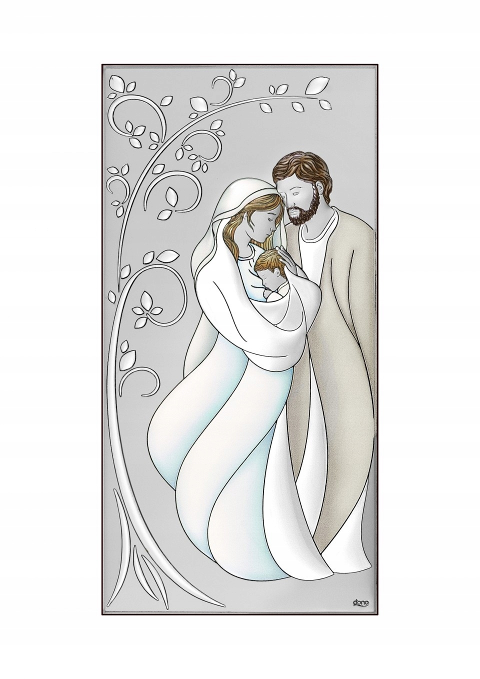 Obraz Svätá rodina Farebný Gravírovanie Zadarmo! DS114/2C