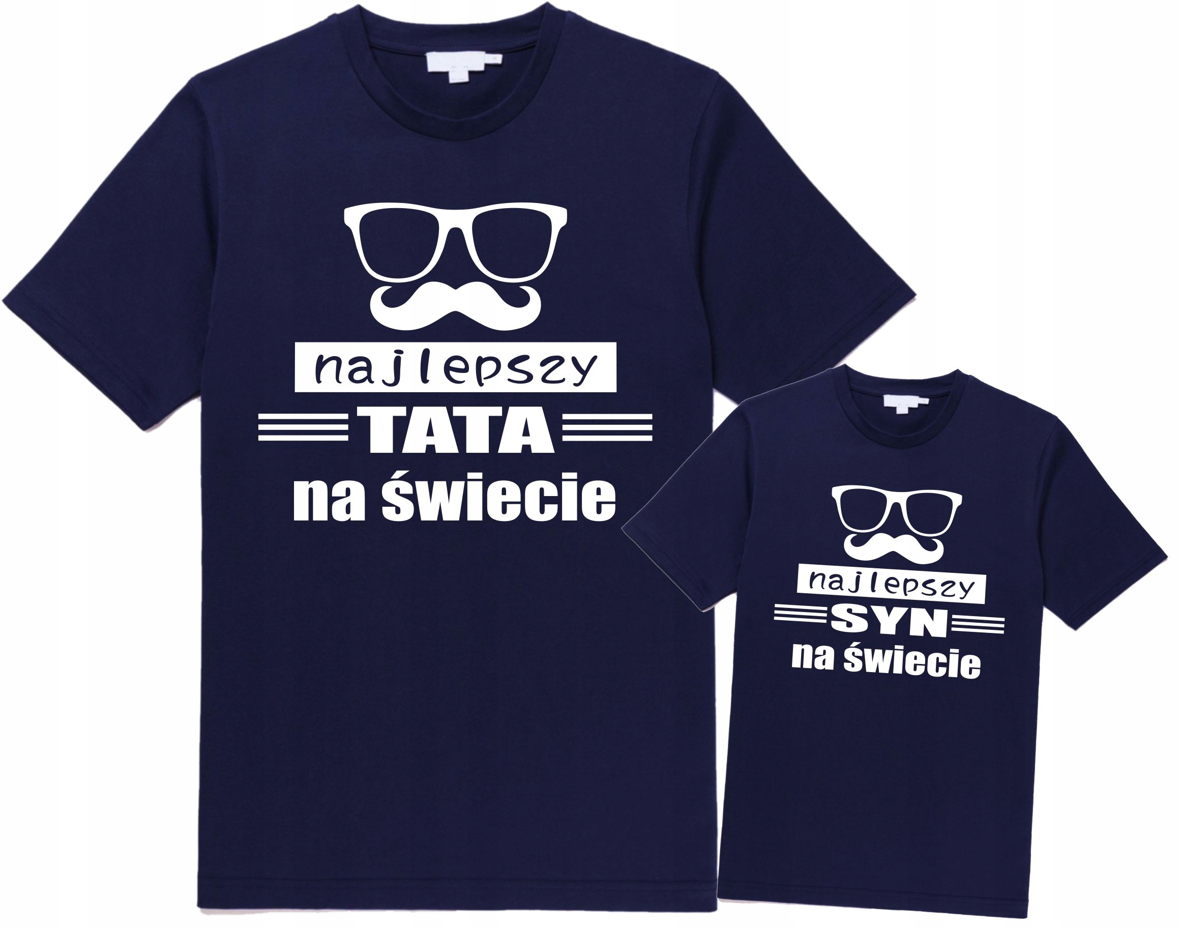 SUPER KOSZULKI DLA TATY I SYNA *KOMPLET*