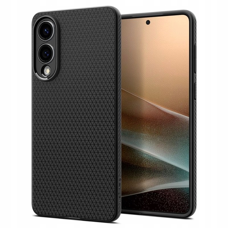 Spigen Liquid Air Etui do Samsung Galaxy S25 Edge (Matte Black)