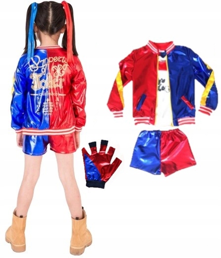 

Strój Przebranie Harley Quinn Joker 98/104