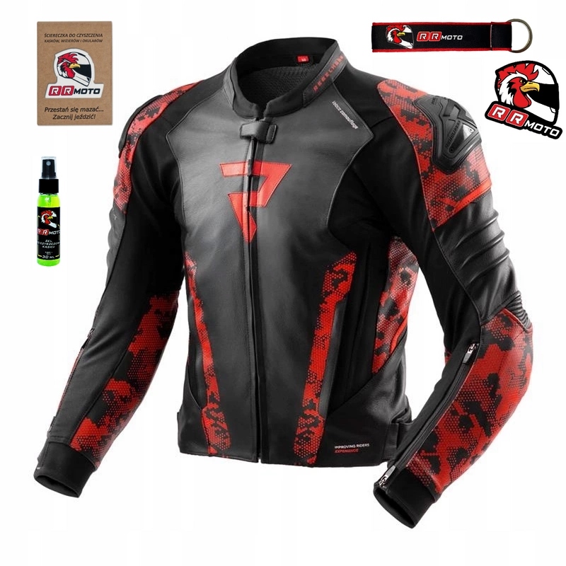 Bunda Rebelhorn Veloce Camo Black/fluo Red čierna červená fluo Darčeky