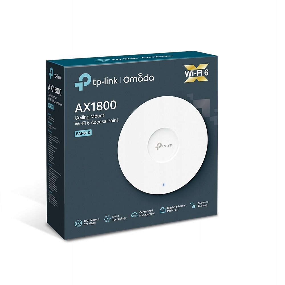 TP-Link EAP610 Omada SDN Access Point AX1800 Wbudowany modem brak modemu