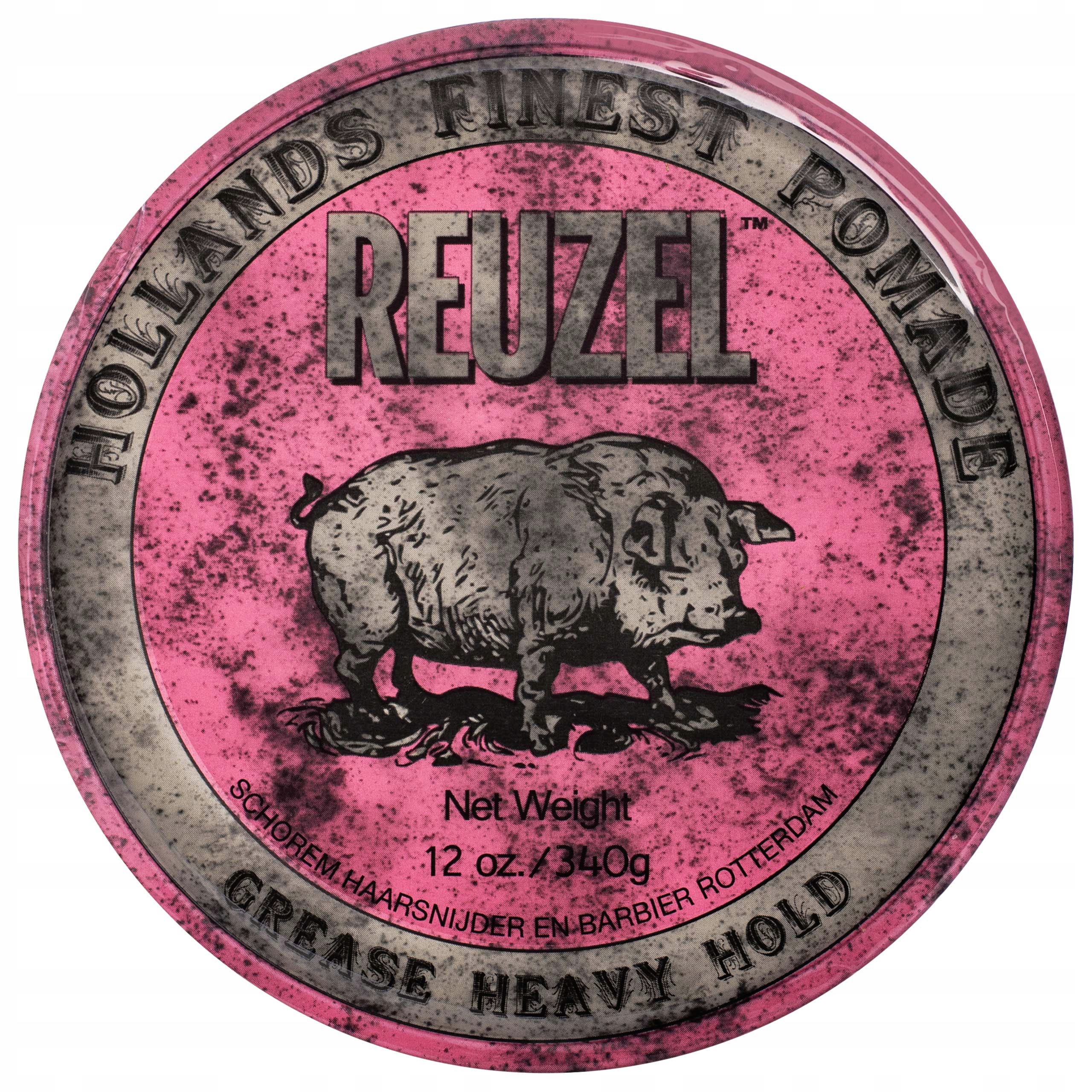 Reuzel Heavy Grease Pink 340 g pomáda na vlasy, silně fixující, lesklá