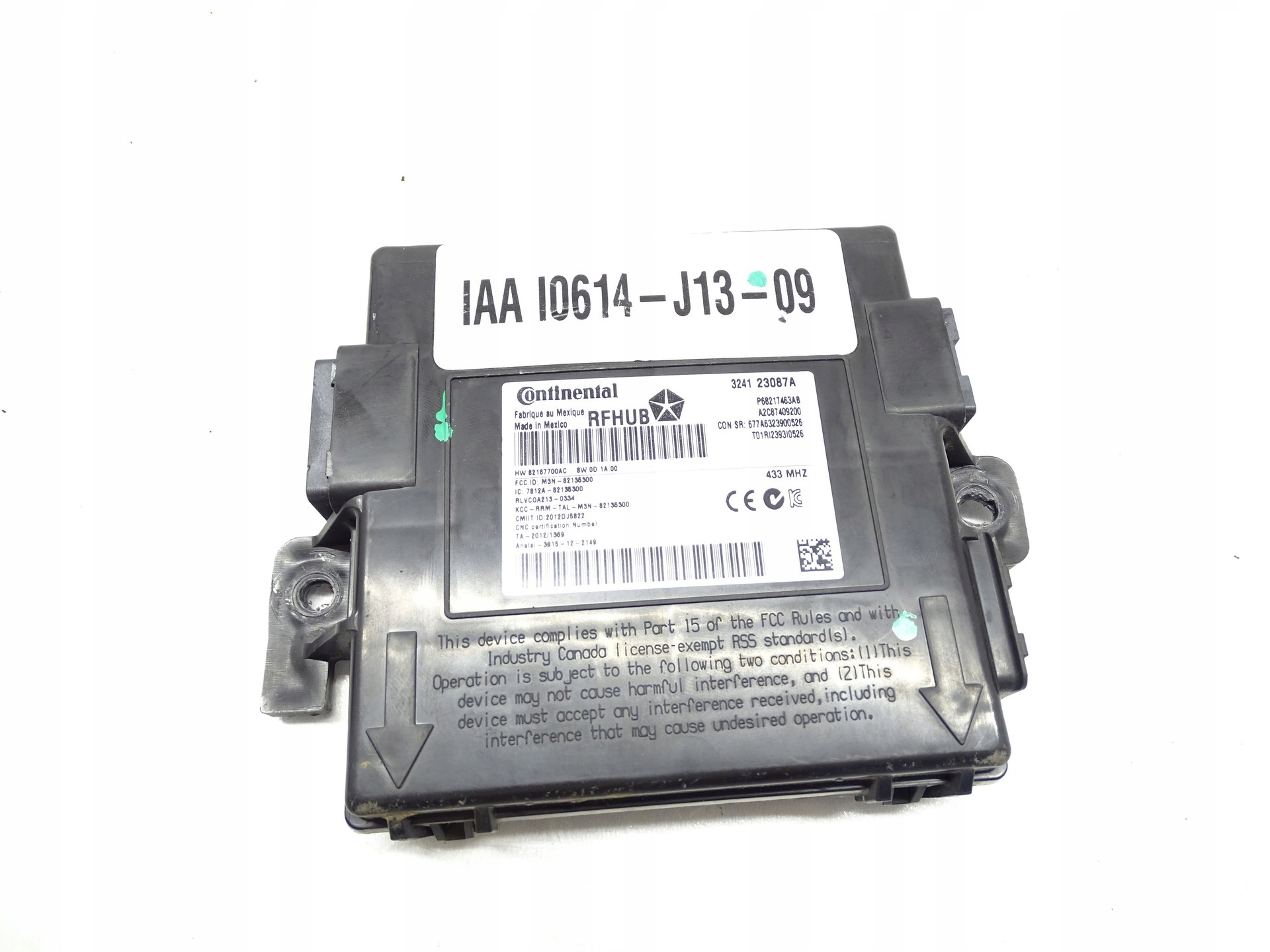module control unit of the engine JEEP GRAND CHEROKKE 0614-J13-09