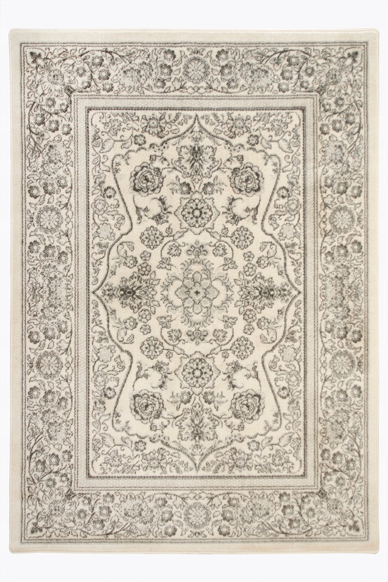 Dywan Wełniany Isfahan-m Kalista Piaskowy Ornamentowy Szlachecki 160x240 cm