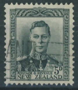 New Zealand 5 d. - King George VI