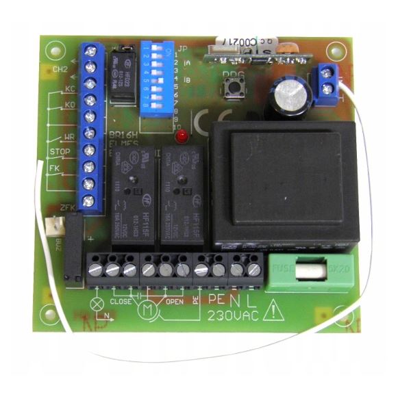 Sterownik do bramy przesuwnej Elmes STP 230 VAC UNIWERSALNY silnik 230V AC Seria STP