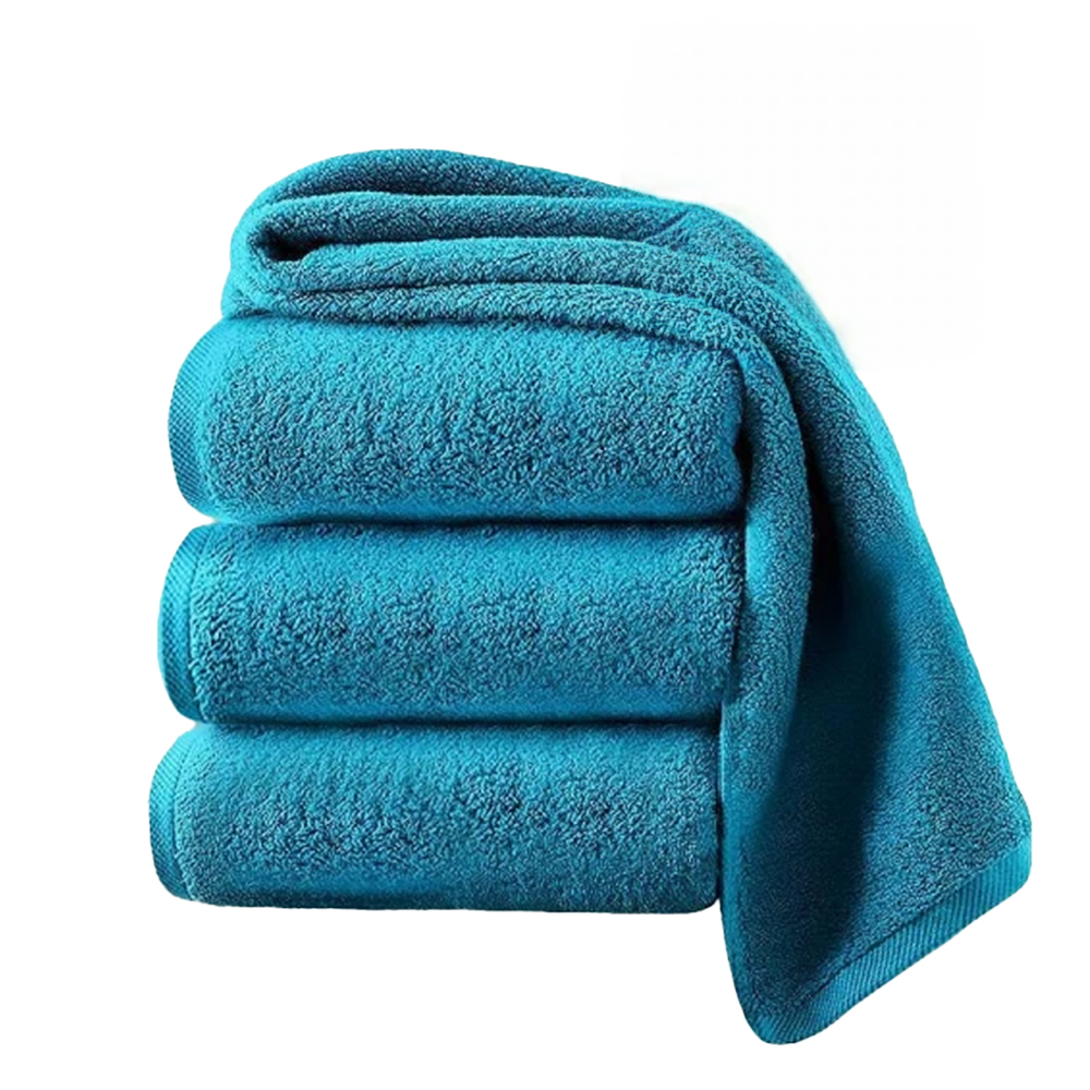 3 ks Ručník 500G Premium Dvoupoutkový 50x140cm Mořská Zeleň Komplet