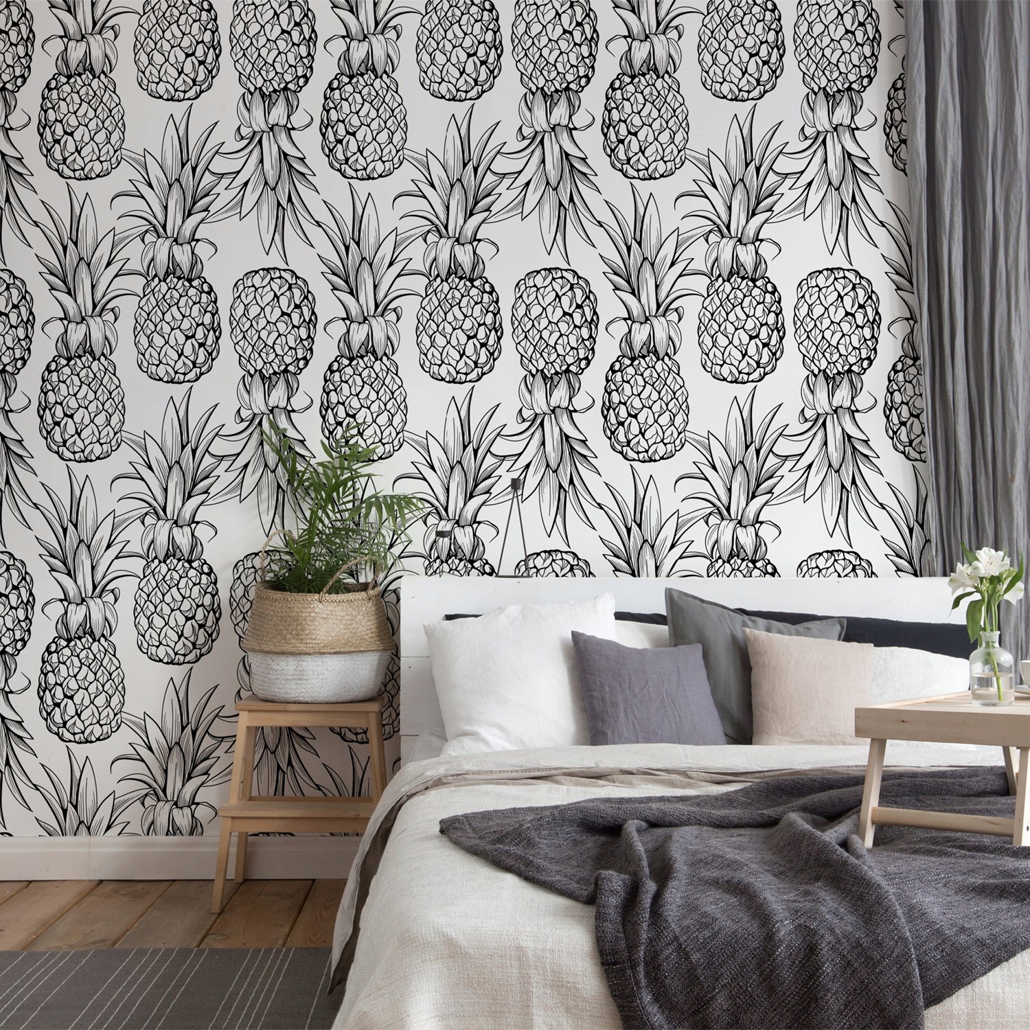 

Samoprzylepna fototapeta Owoc ananasa 104x70 cm