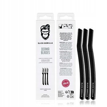 Slick Gorilla Derma Blades Jednorázové holicí čepele (3 ks)