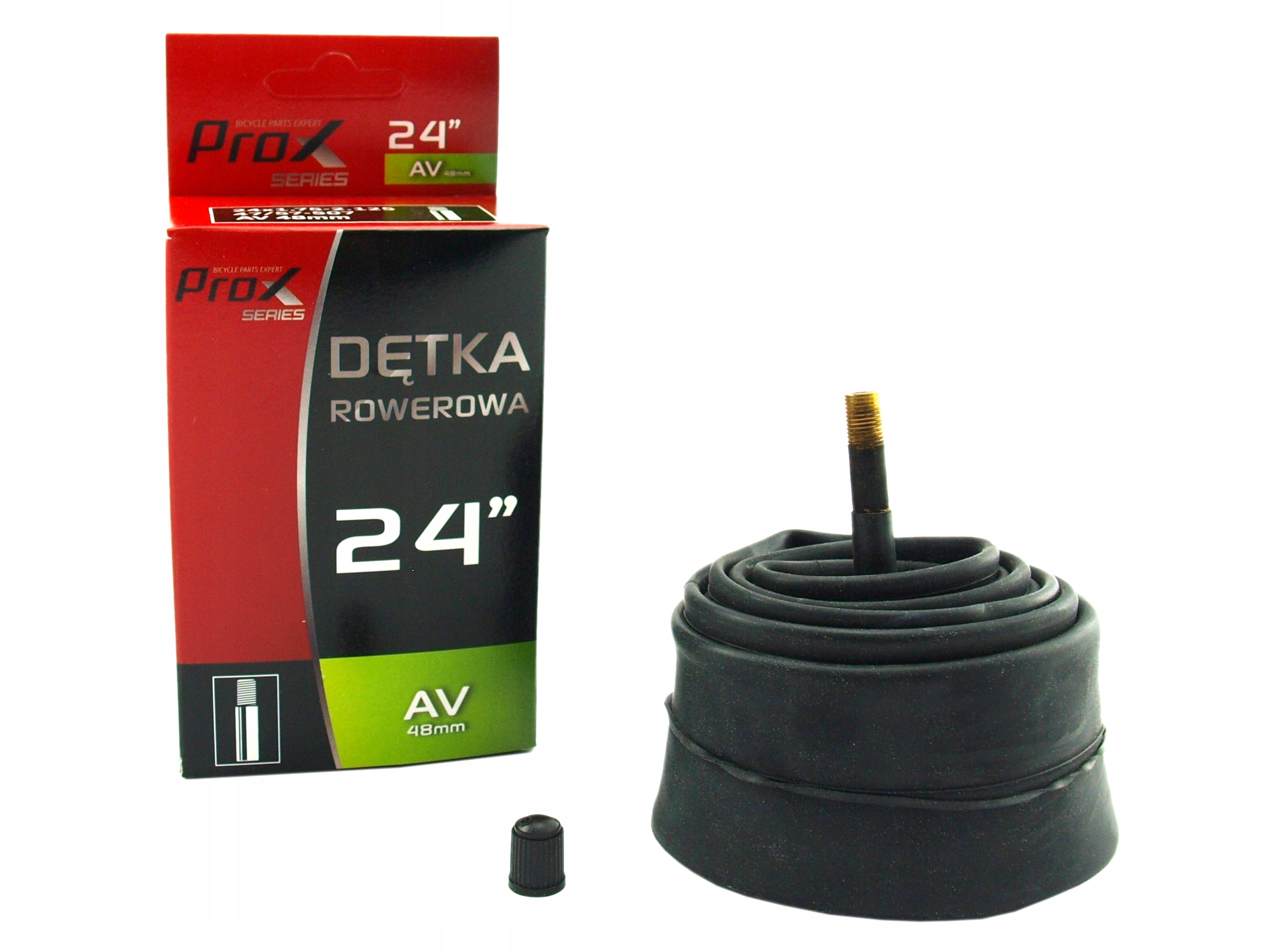

Dętka Rowerowa 24x1,75-2,1 Auto AV48 Prox