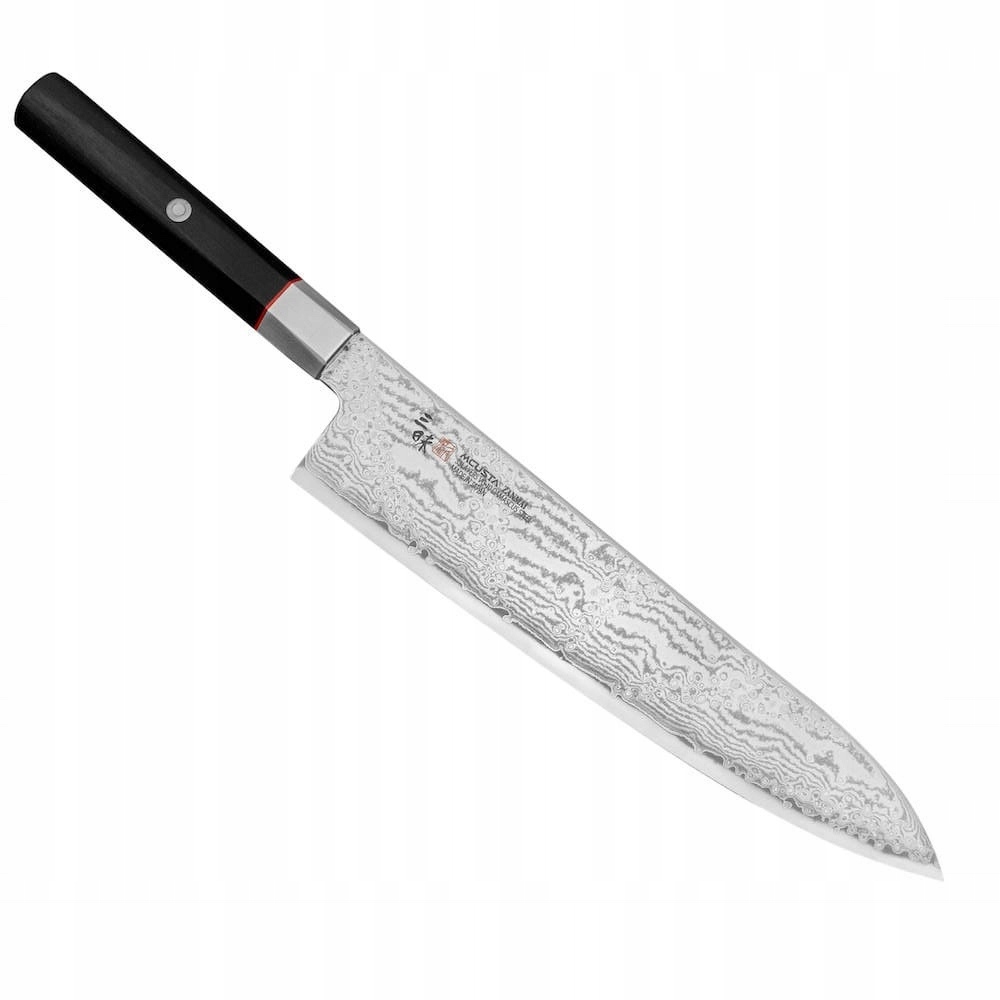 Mcusta Zanmai VG-10 Splash Japonský kuchynský nôž Gyuto šéfkuchára 24 cm