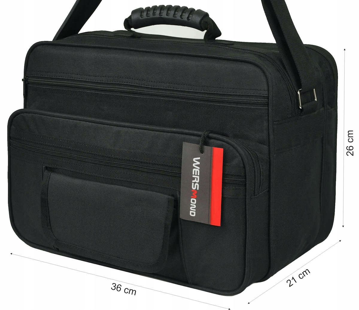 TORBA MĘSKA TECZKA na ramię śniadanie do pracy Marka inna