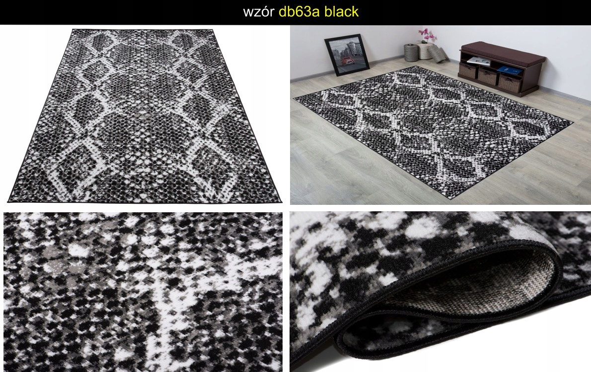 DYWAN 300x400 KOLOROWE DYWANY BCF PLUSZOWE SOFT Długość 400 cm