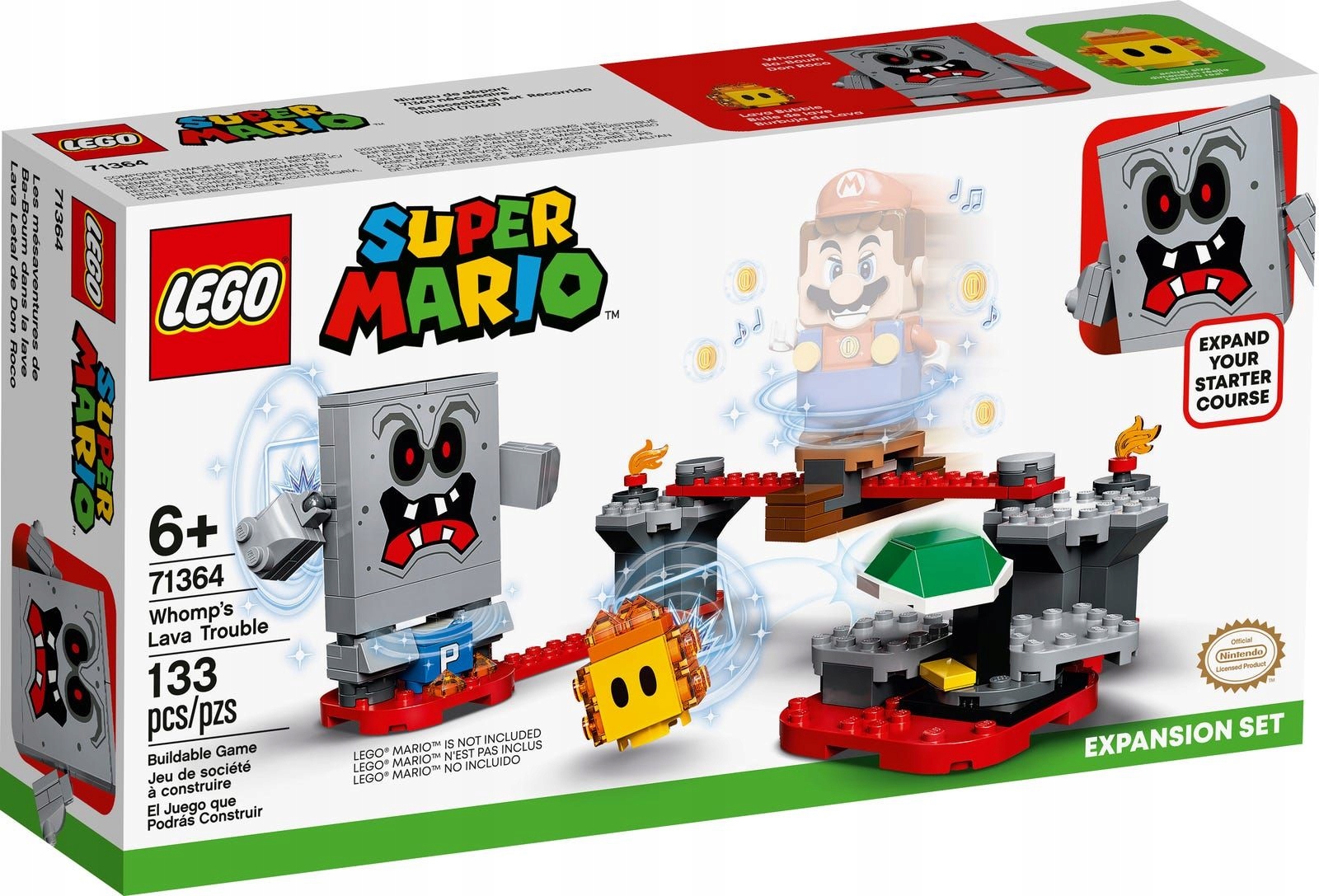 Lego Mario 71364 Tarapaty W Forcie Whompa