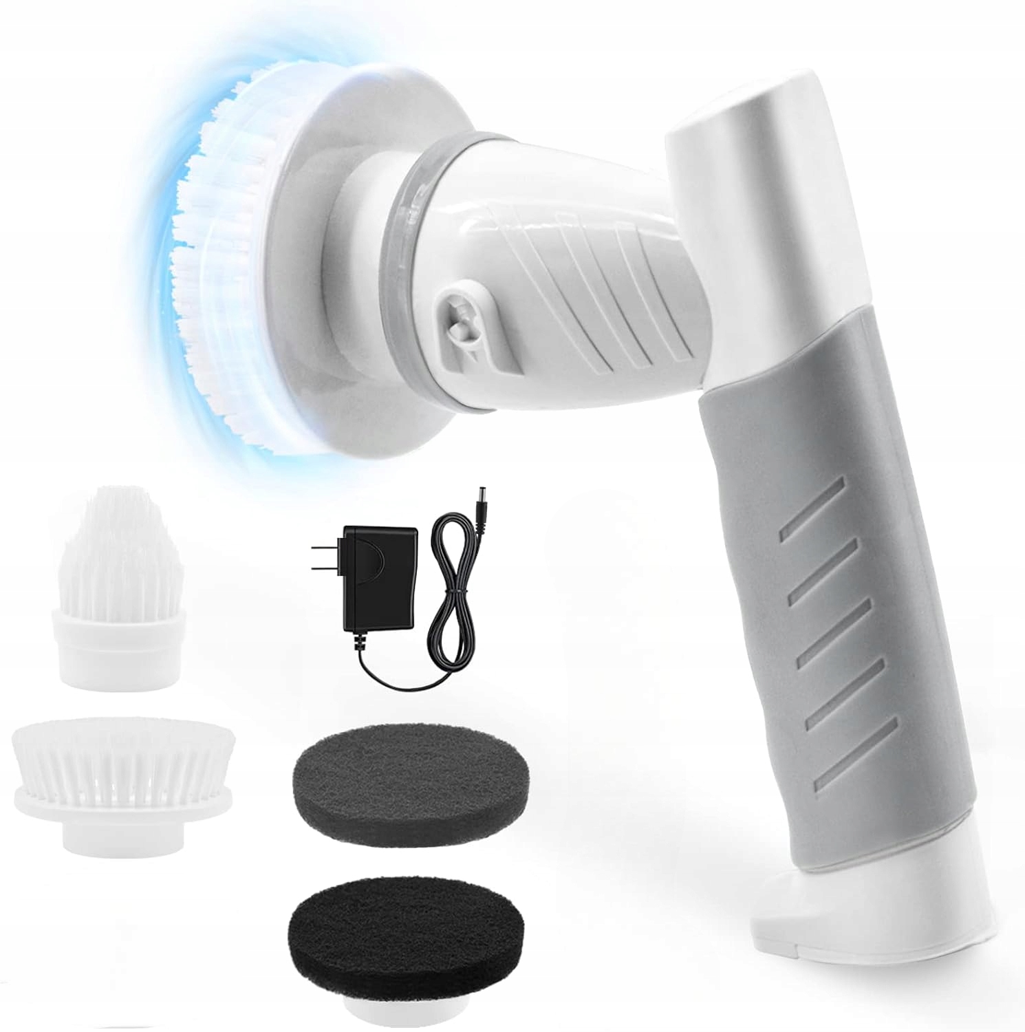 Levně Elektrický Rotační Kartáč Na Čištění Dlaždic Pro Úklid Akumulátor