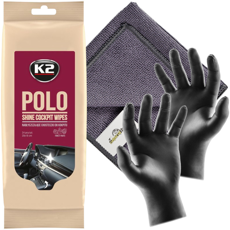 K2 Polo Protectant Chusteczki Do Deski Wnętrza ReM