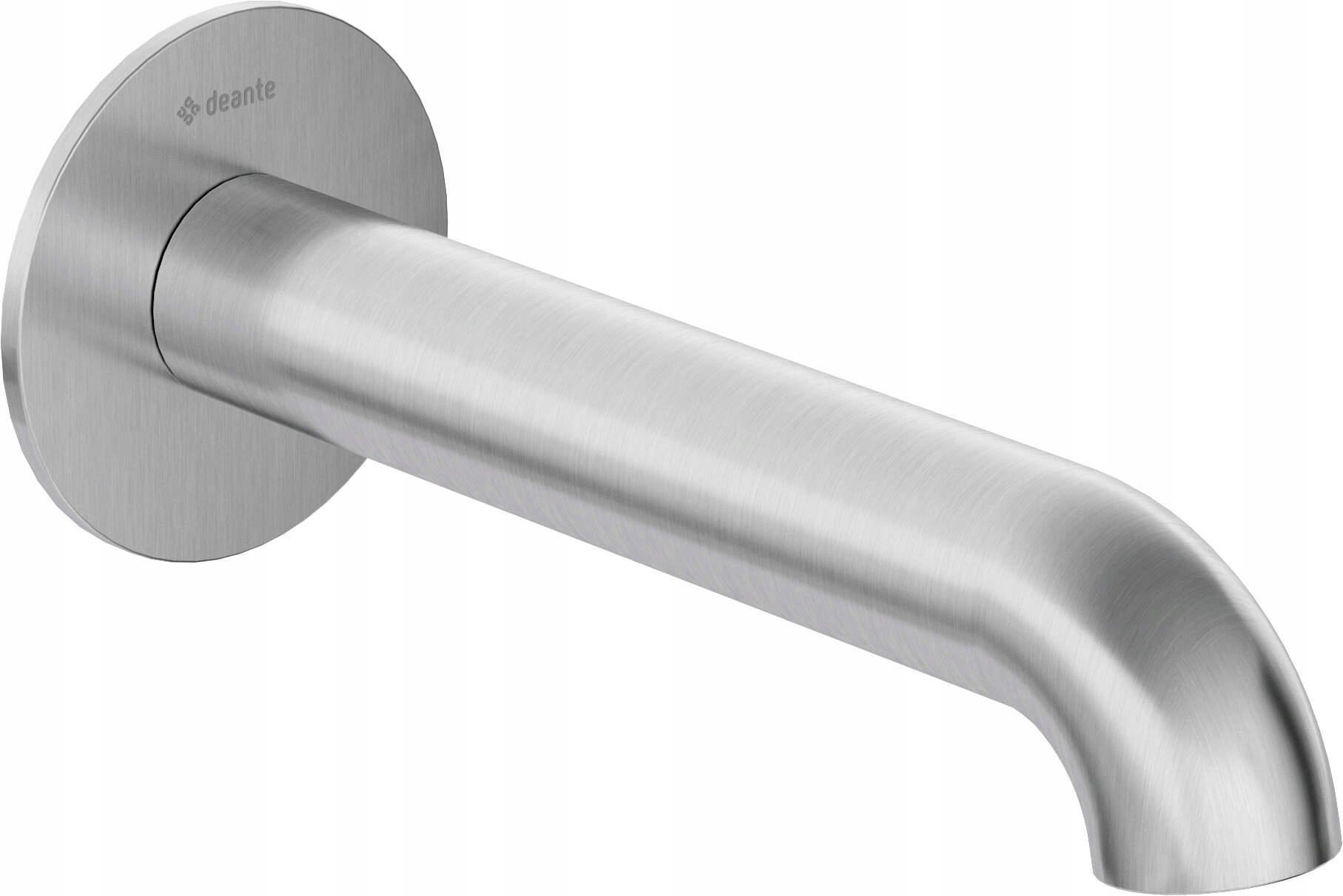 Výtoková vaňa oceľová mosadz, pod omietku, moderný dizajn, 205 mm