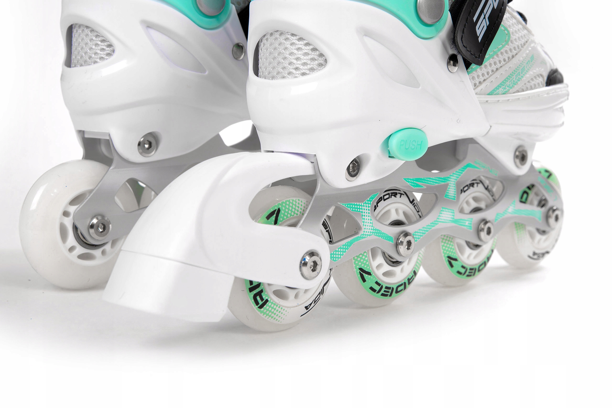 ŁYŻWOROLKI 4w1 ROLKI WROTKI ŁYŻWY REGULOWANE 35-38 Rodzaj rolek dziecięce, młodzieżowe