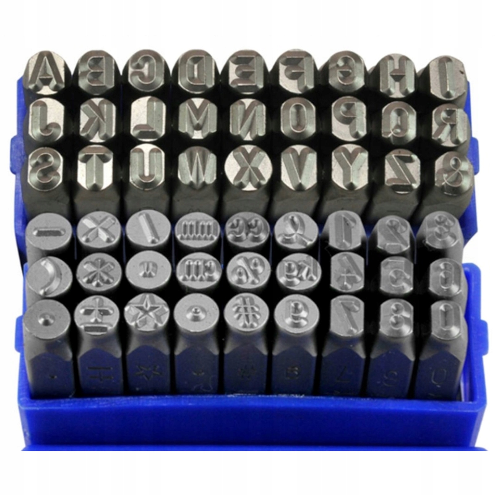 Нумератори букви цифри 4 мм + спеціальні символи #* %