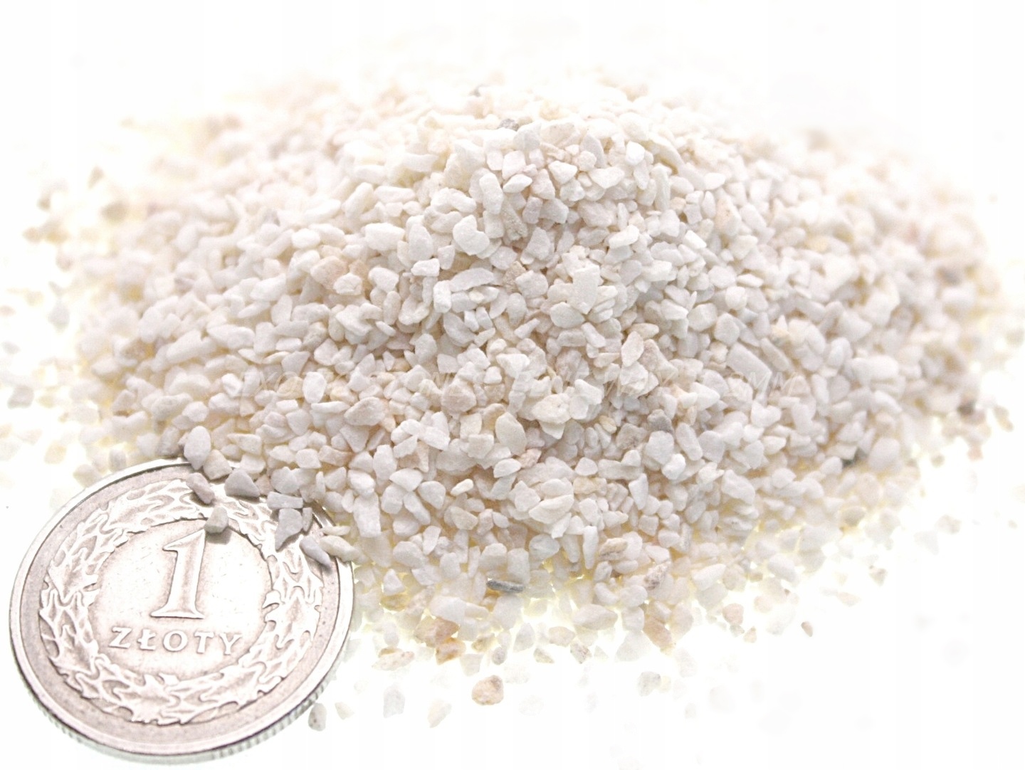 Mramor dolomit bílý písek marianna mramor Ekry 1-2 mm 24 kg