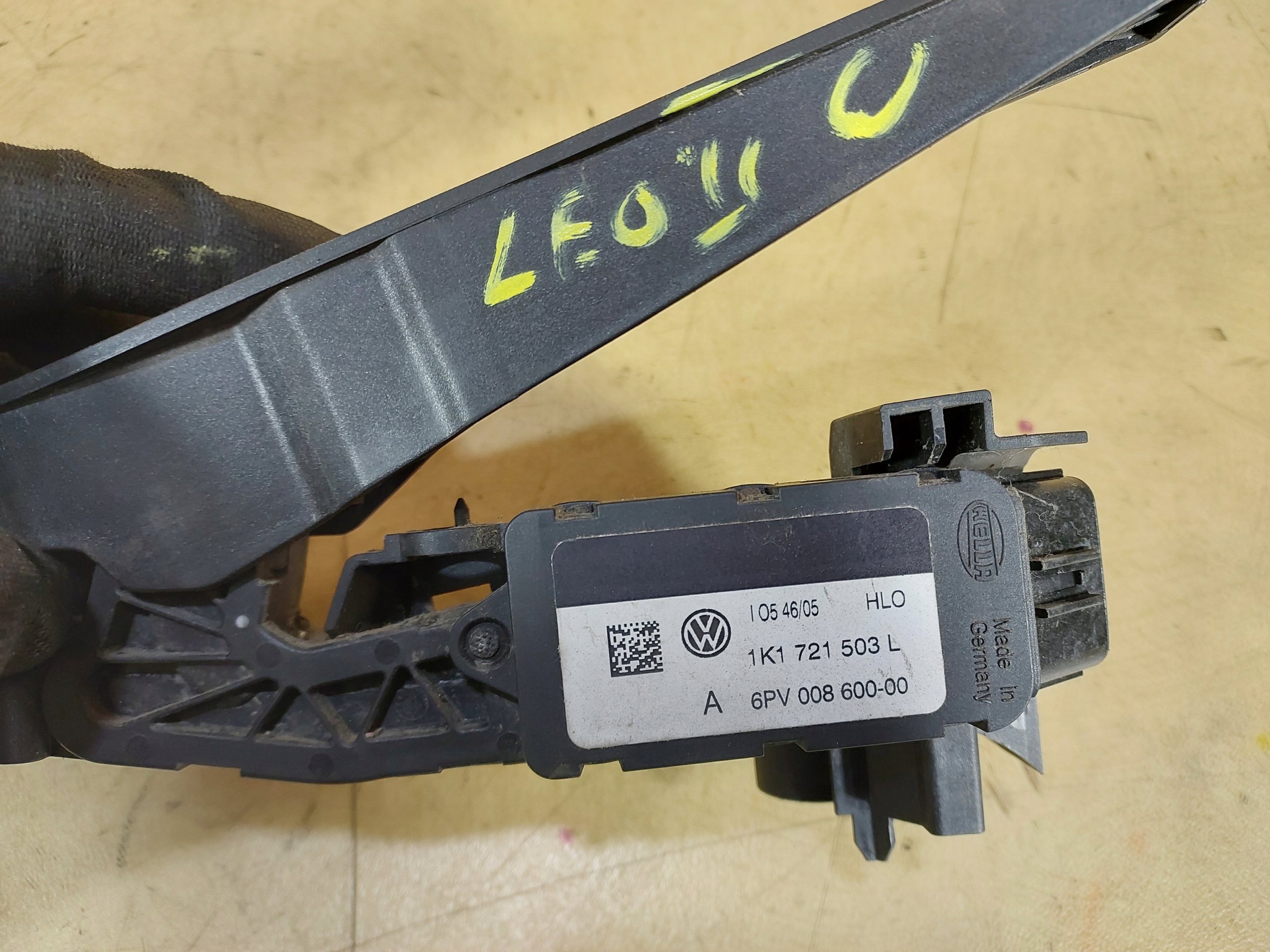 Leon II педаль газа 1K1721503L