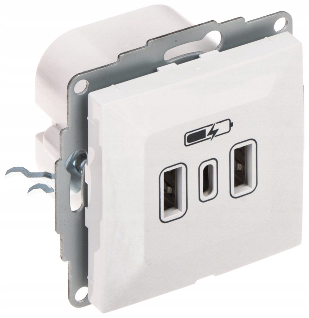 Nabíjacia Zásuvka SANTRA/4108-10/EPN Usb 5 V DC 3.4 A Elektro-Plast