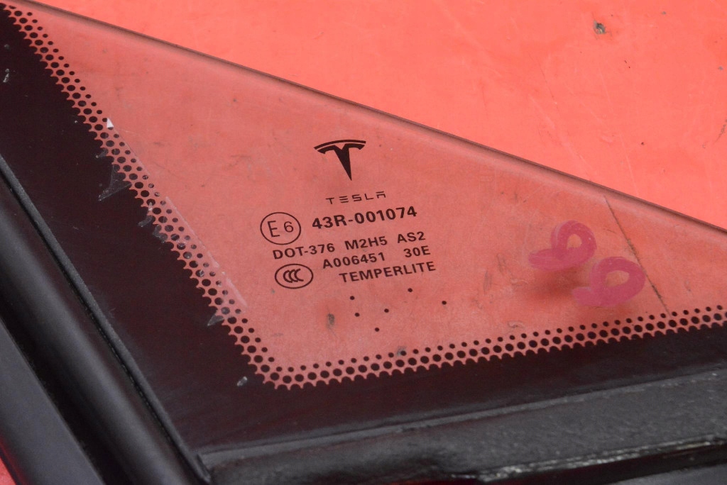 window bodywork right front TESLA MODEL S LIFT 16-21