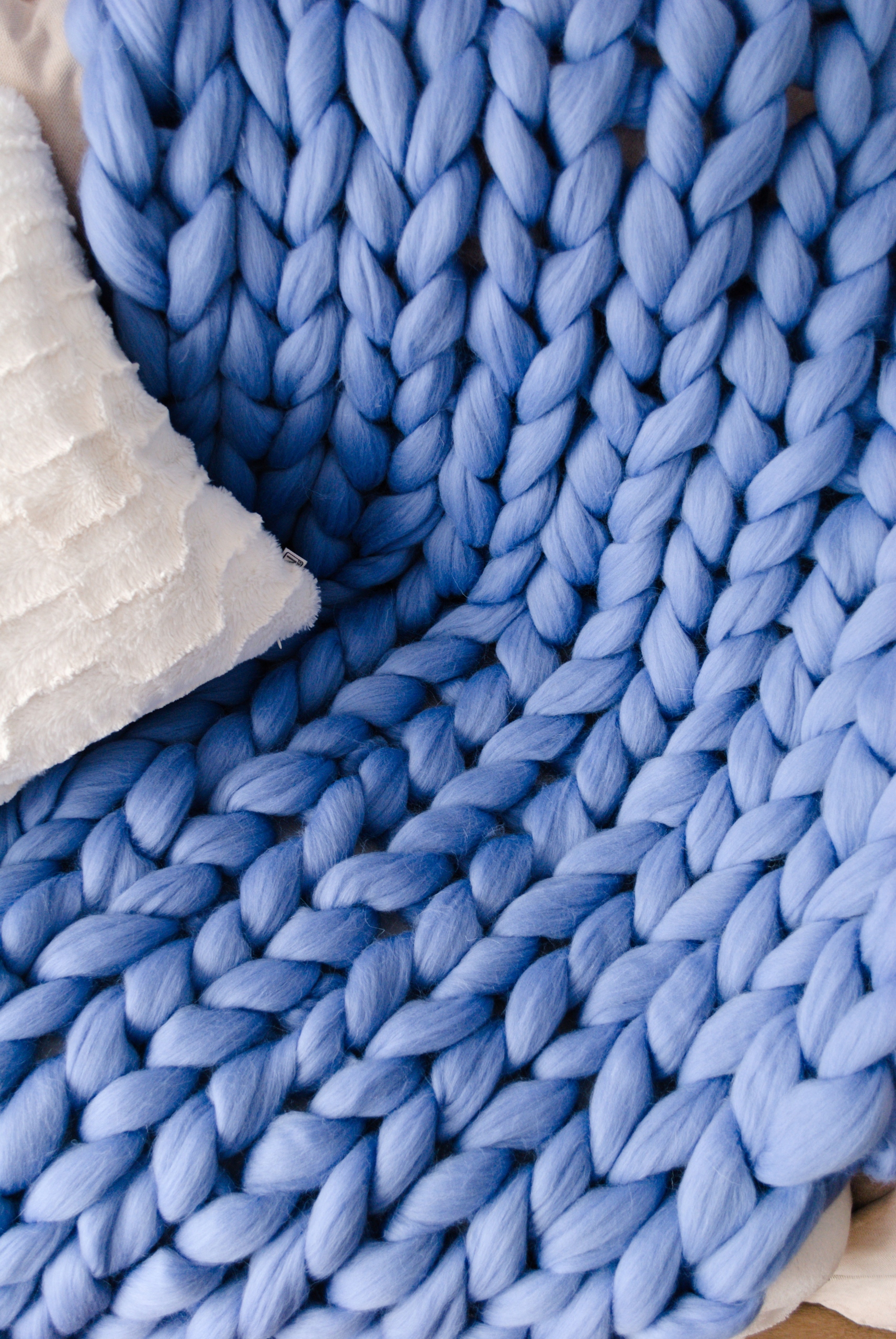 Deka z česané vlny 100x100 cm na objednávku