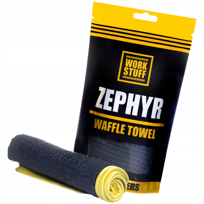 Work Stuff Zephyr Waffle Towel Mikrofibra Waflowa Bezsmugowe Mycie Szyb