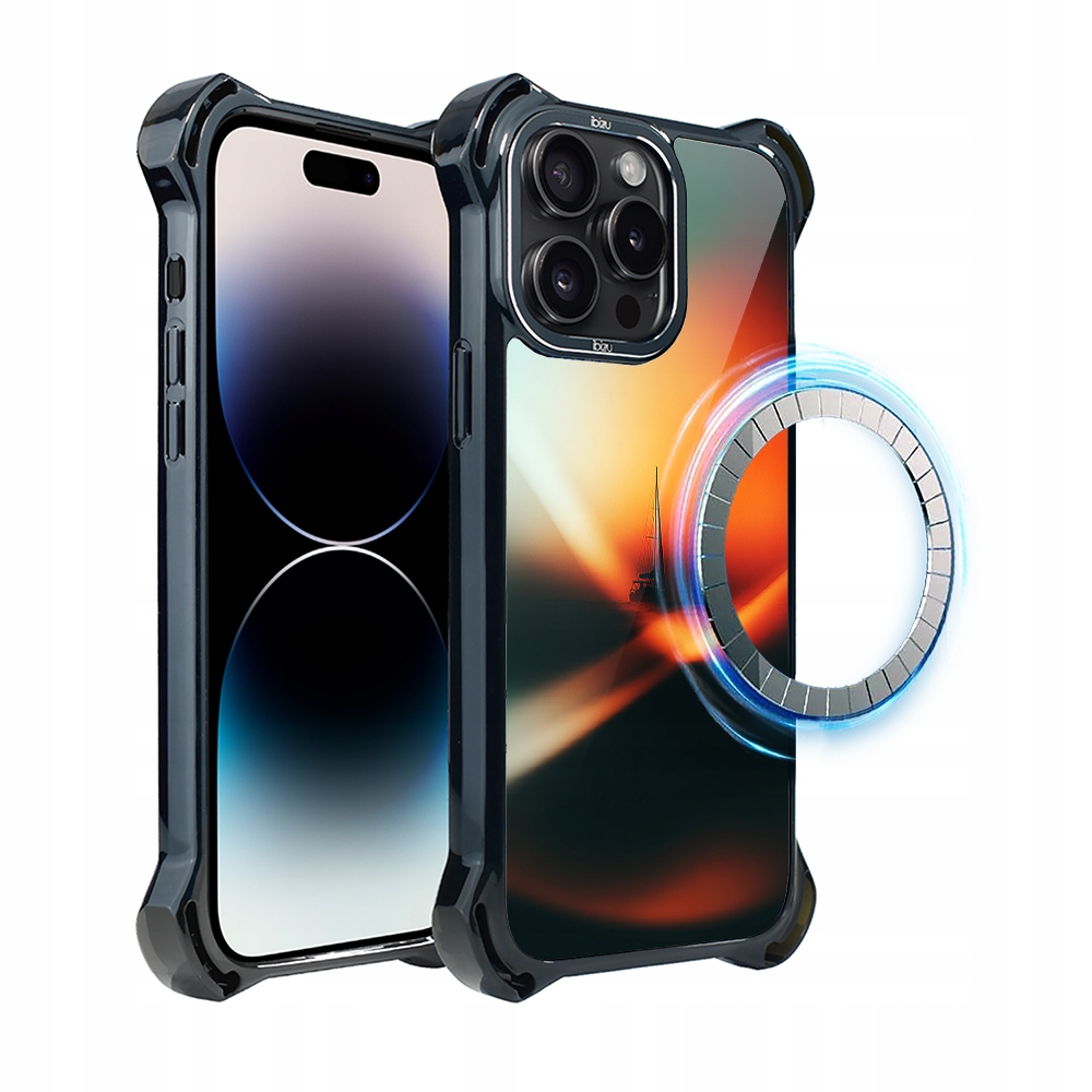 Pouzdro Ibizu DropGuard Ultra pro iPhone 14 Pro s MagSafe, Golden Hour